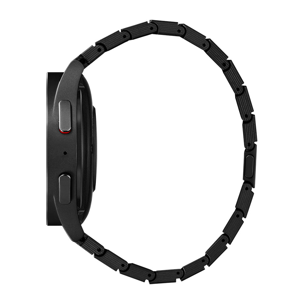 Pitaka Modern Serisi Galaxy Watch 4 40mm Karbon Fiber Black-Grey Twill Kordon Pitaka Modern Serisi Galaxy Watch 4 40mm Karbon Fiber Black-Grey Twill Kordon